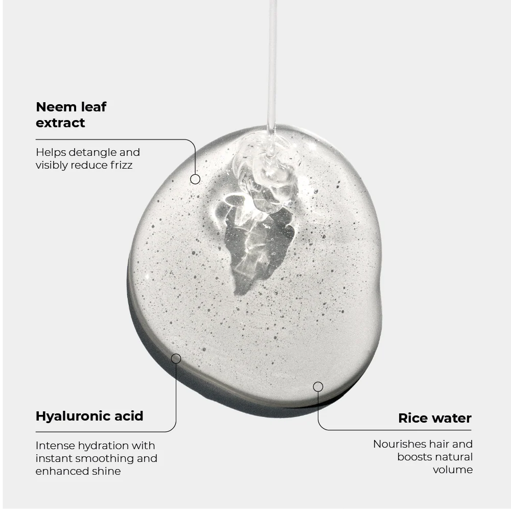Neboa Shampooing Hydratant & Lissant – Cheveux Secs et Frisottés